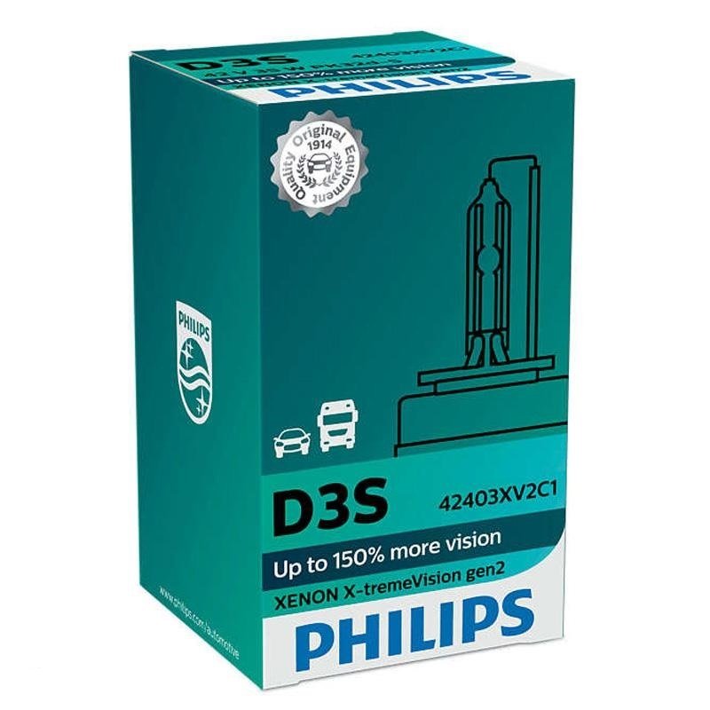  Лампа ксенонова Philips D3S X-tremeVision (42403XV2C1) фото