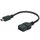 Адаптер Digitus USB-A to miniUSB 0.2m Black (AK-300310-002-S)