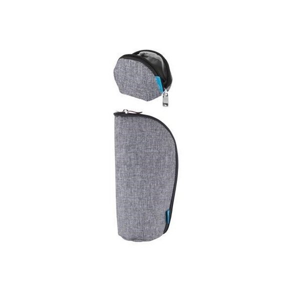 Набор кошелек, чехол для пустышки MyMia серый (NV8806GREY) фото 