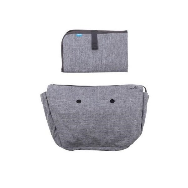 

Набор подкладка и коврик для пеленания MyMia серый (NV8802GREY)