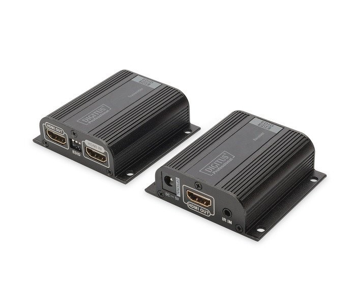 Подовжувач DIGITUS HDMI UTP 50m Black (DS-55100-1)фото