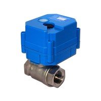 Кран шаровый с электроприводом HC 220В 1/2"