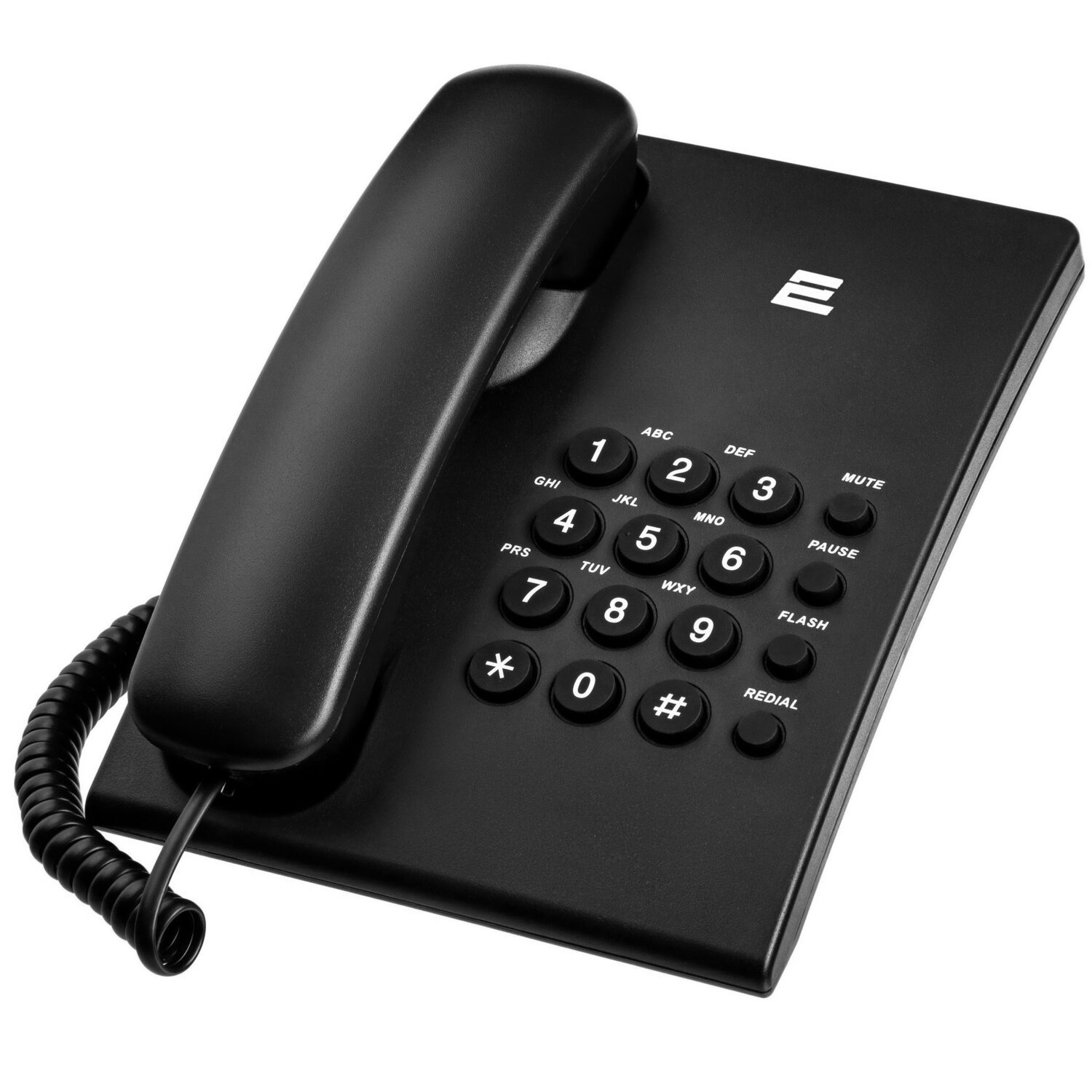 Проводной телефон 2E AP-210 Black фото 