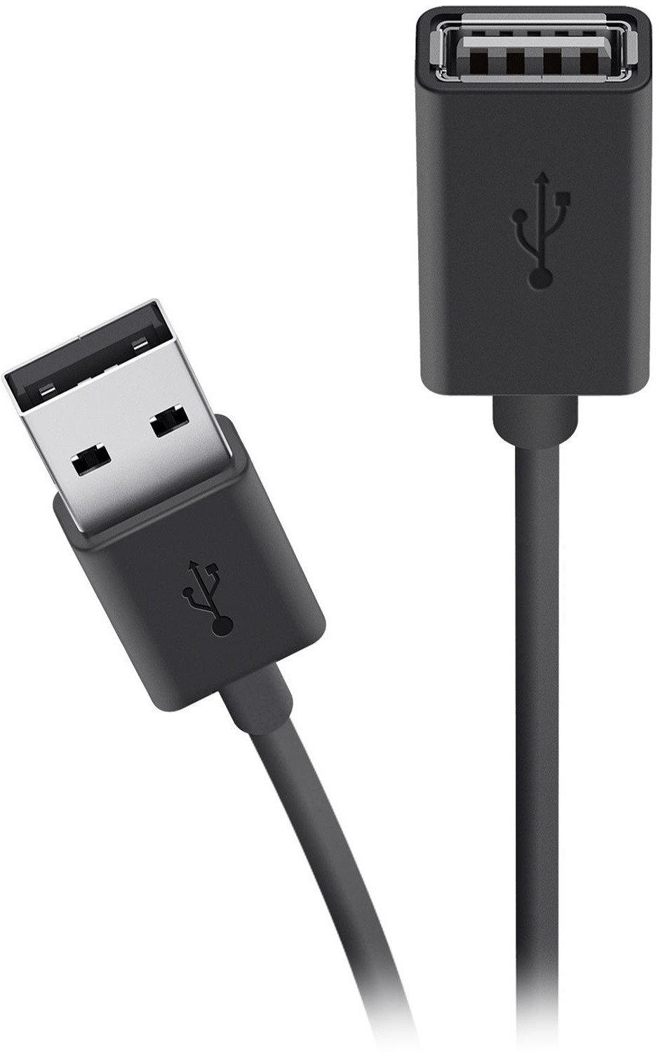 Кабель BELKIN USB 2.0 (AM/AF) EXT 3м, Black (F3U153BT3M)фото