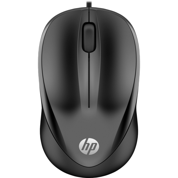 Акція на Мышь HP Wired Mouse 1000 USB Black (4QM14AA) від MOYO