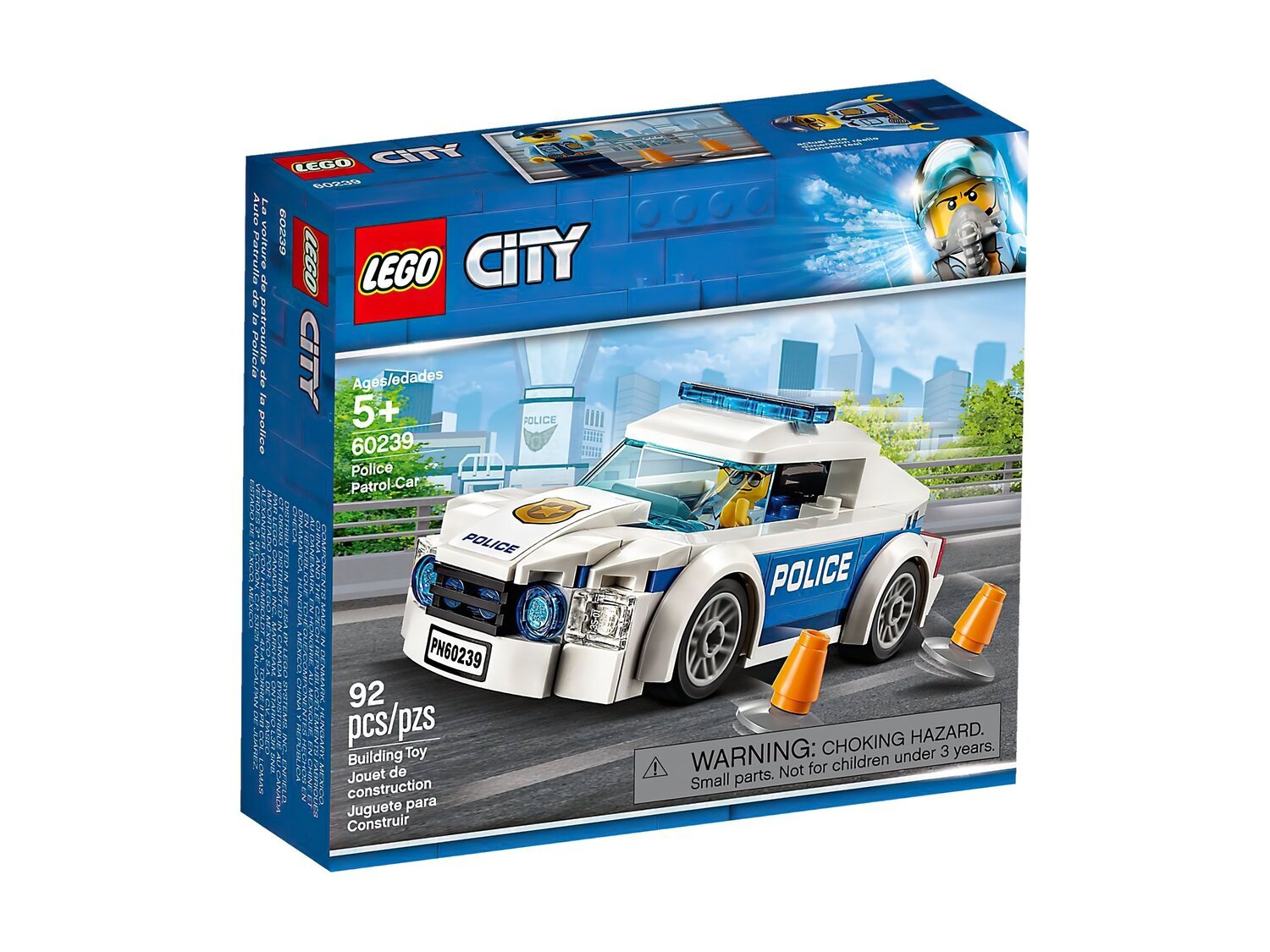 LEGO 60239 City Police Автомобиль полицейского патруля фото 
