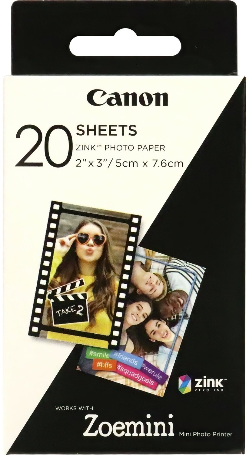 Фотобумага Canon ZINK Paper ZP-2030 20 SHEETS (3214C002) фото 