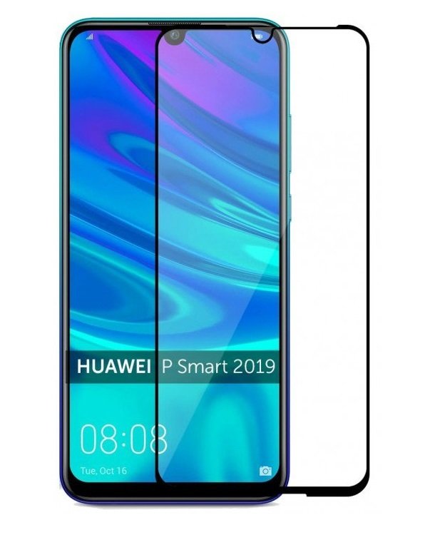 Стекло MakeFuture для Huawei P Smart 2019 Full Cover Full Glue фото1