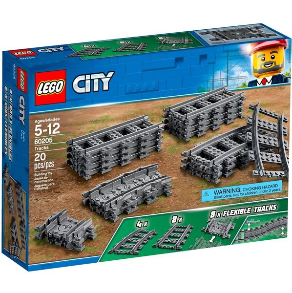 Акція на LEGO 60205 City Trains Рельсы від MOYO