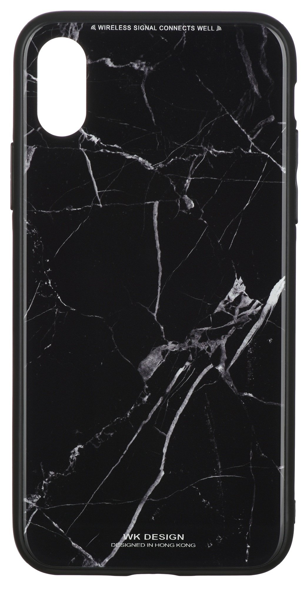  Чохол WK для Apple iPhone XS/X WPC-061 Marble BK/GR фото1