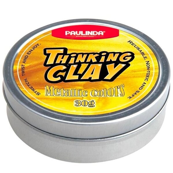 

Умный пластилин Paulinda Thinking Clay Металик медь 30 грамм (PL-170205-TCM-02)