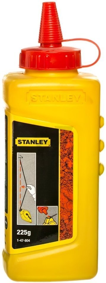 Пудра разметочная Stanley 225 г. красная фото 