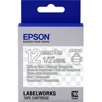  Картридж зі стрічкою Epson LK4TWN принтерів LW-300/400/400VP/700 Clear White/Clear 12mm/9m (C53S654013) 
