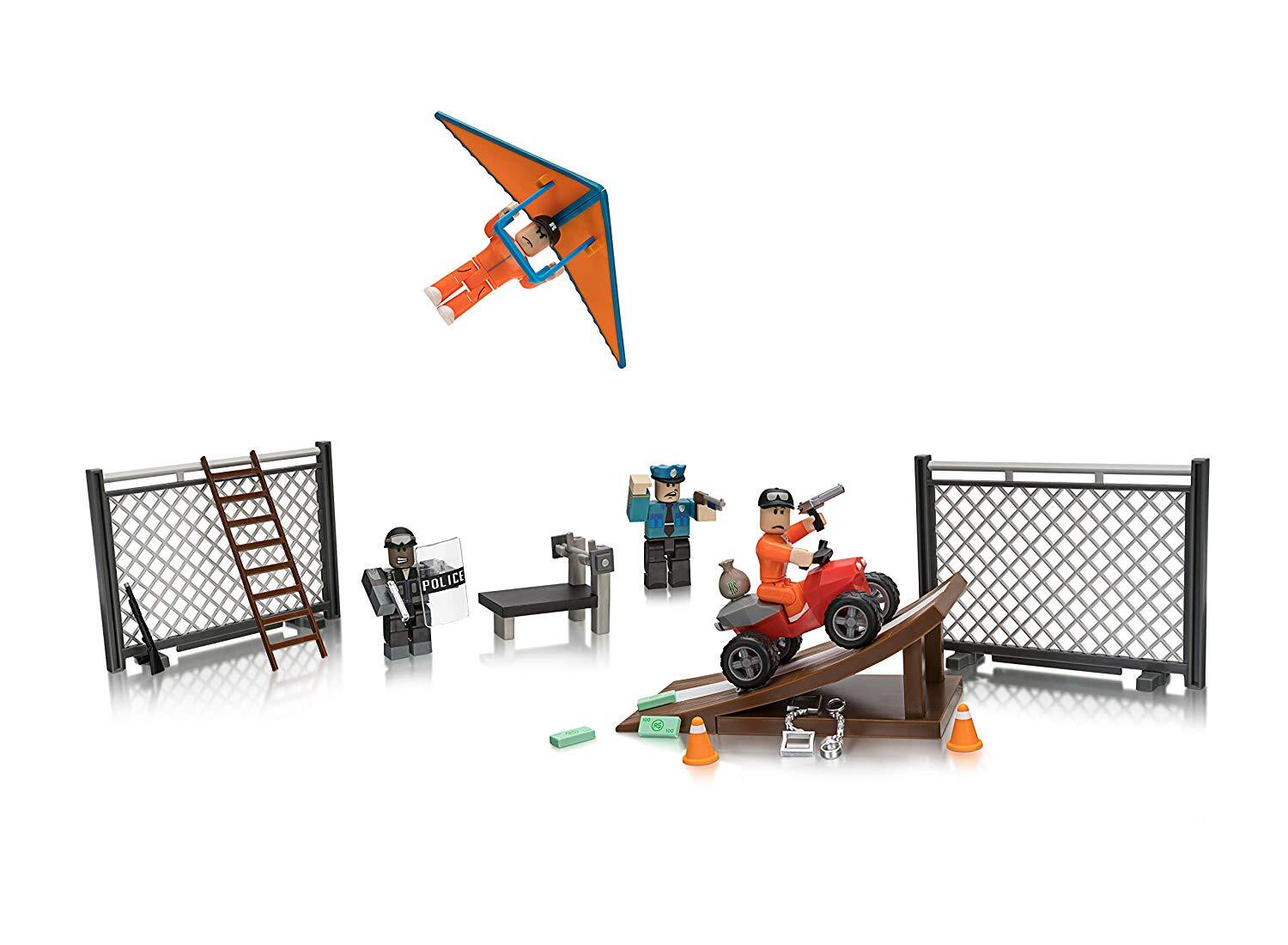 Ігрова колекційна фігурка Jazwares Roblox Environmental Set Jailbreak: Great Escape W5, набір 4шт (ROB0216)фото