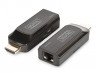 Удлинитель DIGITUS mini HDMI UTP 50m, USB powered, Black