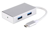 USB хаб 2Е Type-C to 4*USB3.0, Hub Aluminum, 0.20 м (2E-W1407)
