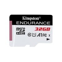 Карта памяти Kingston microSDHC 32GB Class 10 UHS-I R90/W45MB/s High Endurance (SDCE/32GB)