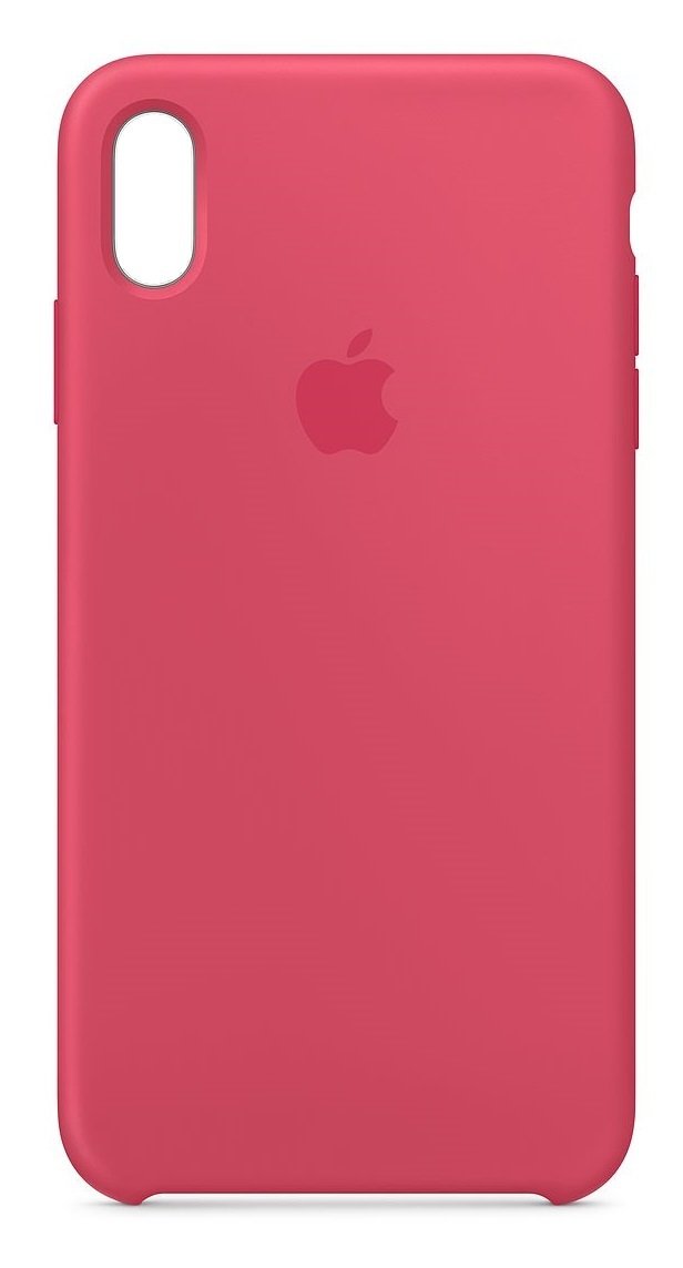  Чохол Apple Silicone Case для iPhone XS Max Hibiscus (MUJP2ZM/A) фото1