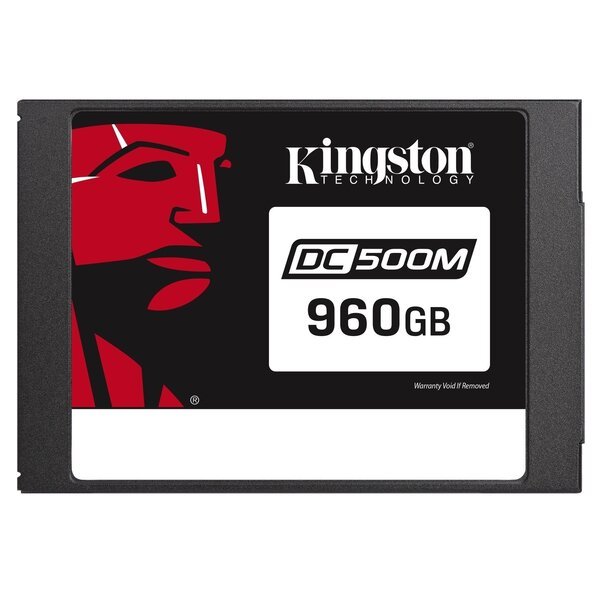 Акція на SSD накопитель KINGSTON DC500M 960GB 2.5" SATA 3D TLC (SEDC500M/960G) від MOYO
