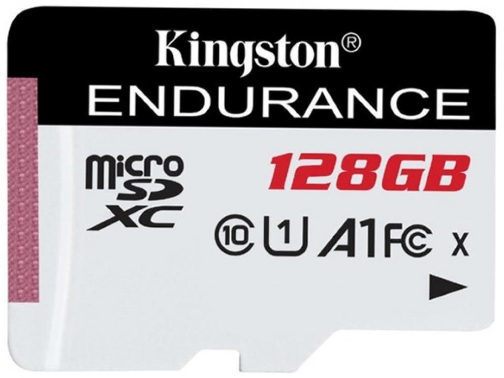 Карта памяти Kingston microSDXC 128GB Class 10 UHS-I R90/W45MB/s High Endurance (SDCE/128GB) фото1