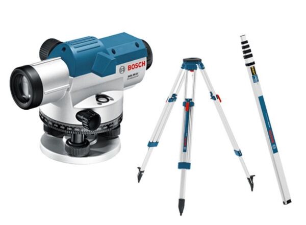 

Оптический нивелир Bosch GOL 26 D + BT160 + GR500