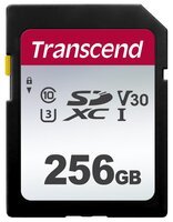 Карта памяти Transcend SDXC 256GB C10 UHS-I U3 V30 R95/W40 MB/s (TS256GSDC300S)