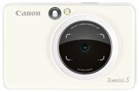 Фотокамера моментальной печати Canon ZOEMINI S ZV123 PW (3879C006)
