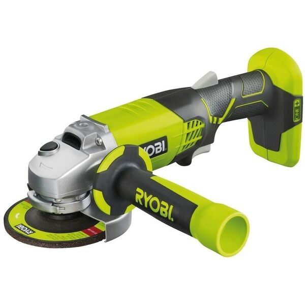 Шлифмашина угловая Ryobi ONE+ R18AG-0 аккумуляторная (5133001903)