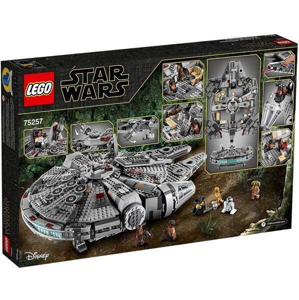Акція на LEGO 75257 Star Wars Сокол Тысячелетия від MOYO