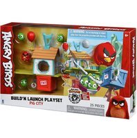 Игровая фигурка Jazwares Angry Birds ANB Medium Playset (Pig City Build 'n Launch Playset) (ANB0015)