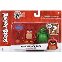 Игровая фигурка Jazwares Angry Birds ANB Mission Flock Ред и Леонард (ANB0010)