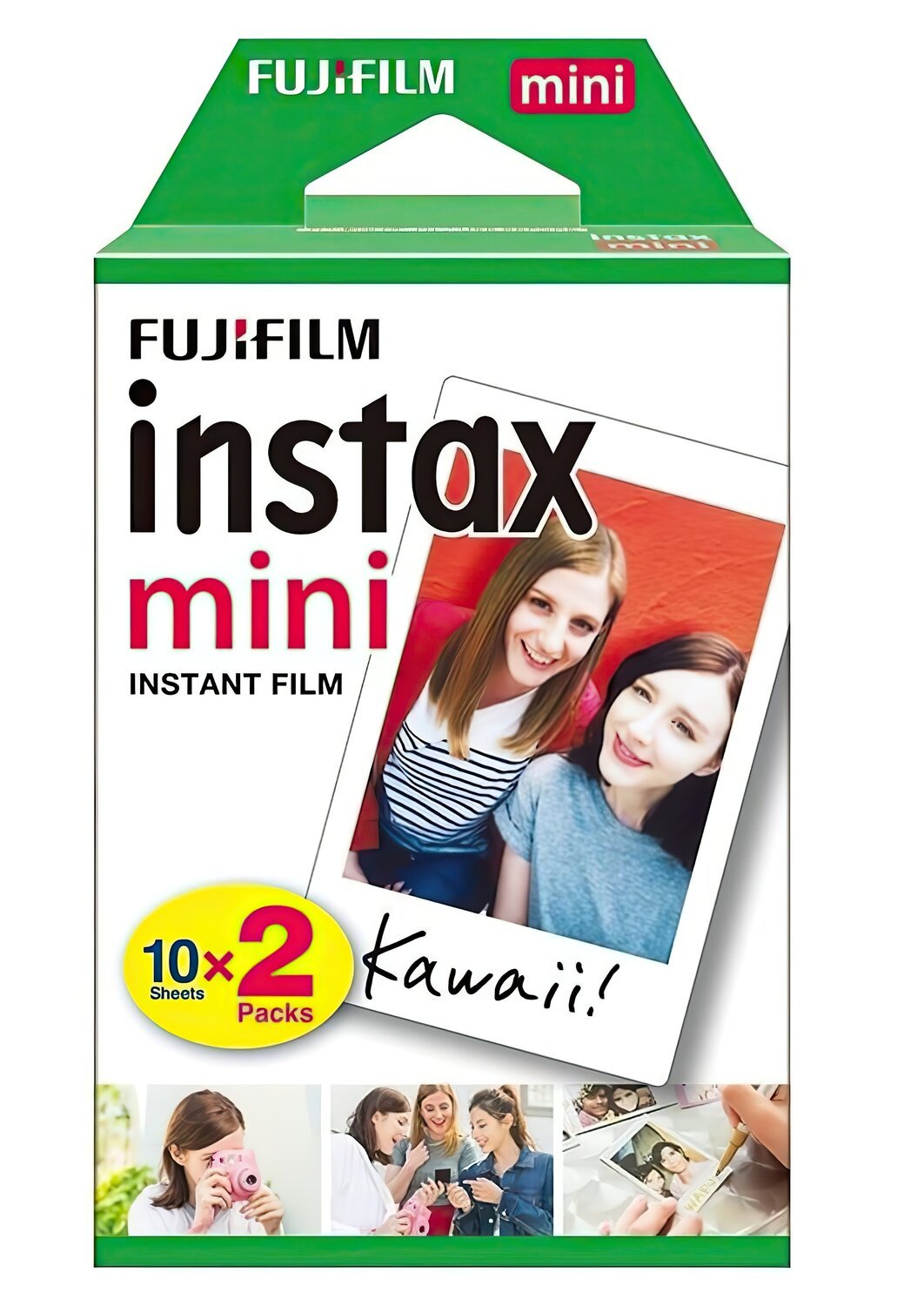 Фотобумага Fujifilm INSTAX MINI EU 2 GLOSSY (54х86мм 2х10шт) фото 