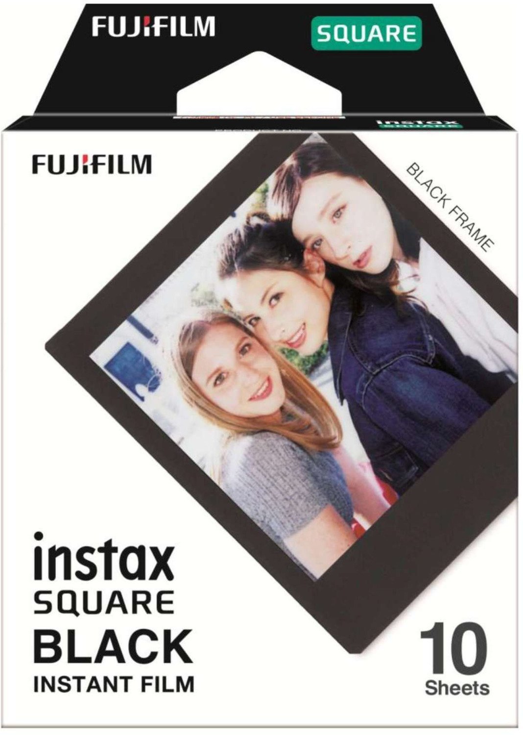 Фотобумага Fujifilm INSTAX SQUARE Black Frame (86х72мм 10шт) фото 