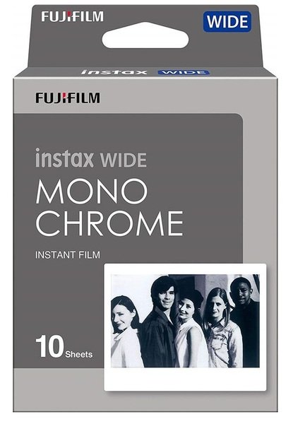 

Фотобумага Fujifilm INSTAX WIDE MONOCHROME (108х86мм 10шт)