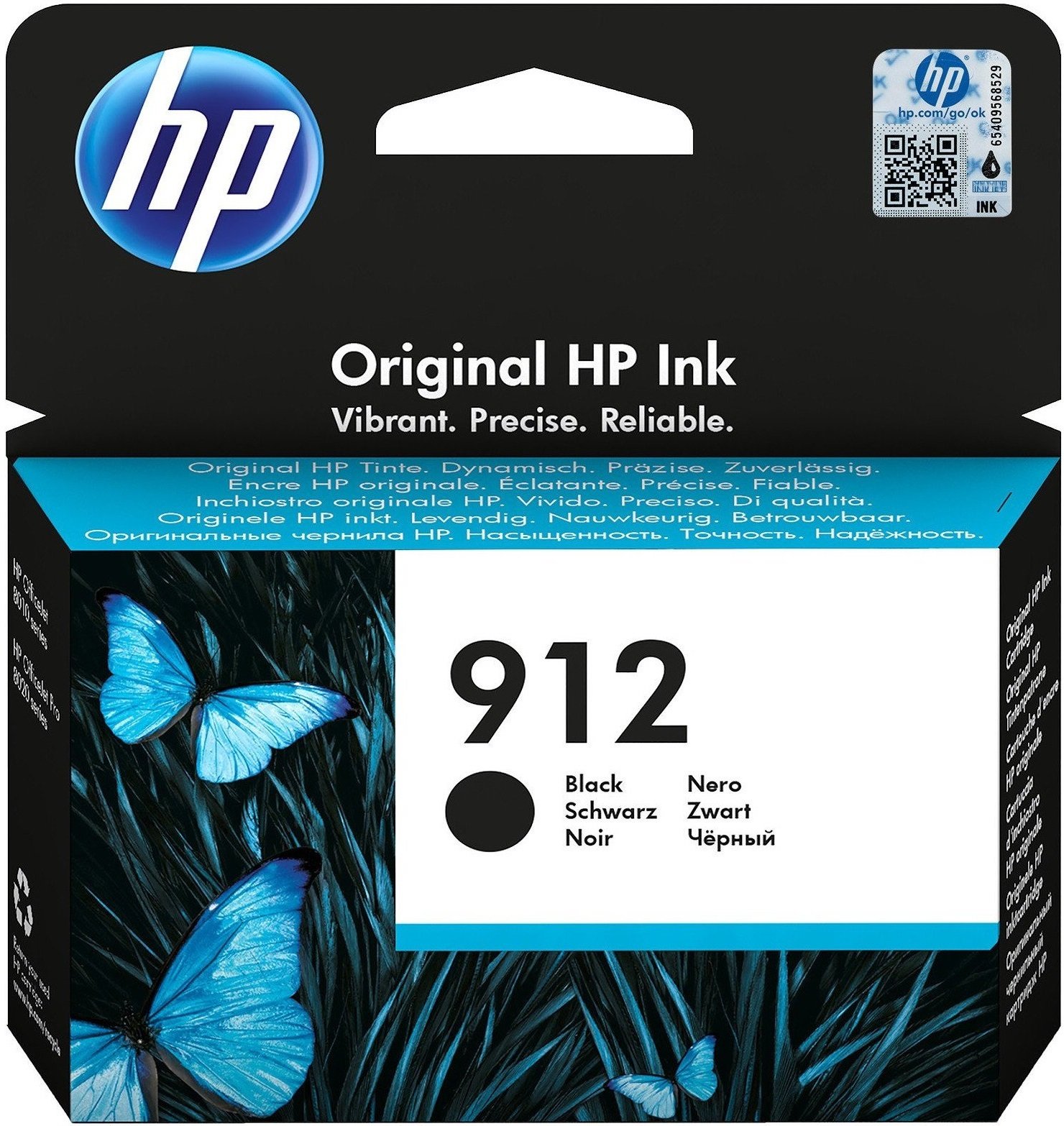 Картридж струйный HP 912 Black Original Ink Cartridge (3YL80AE) фото1