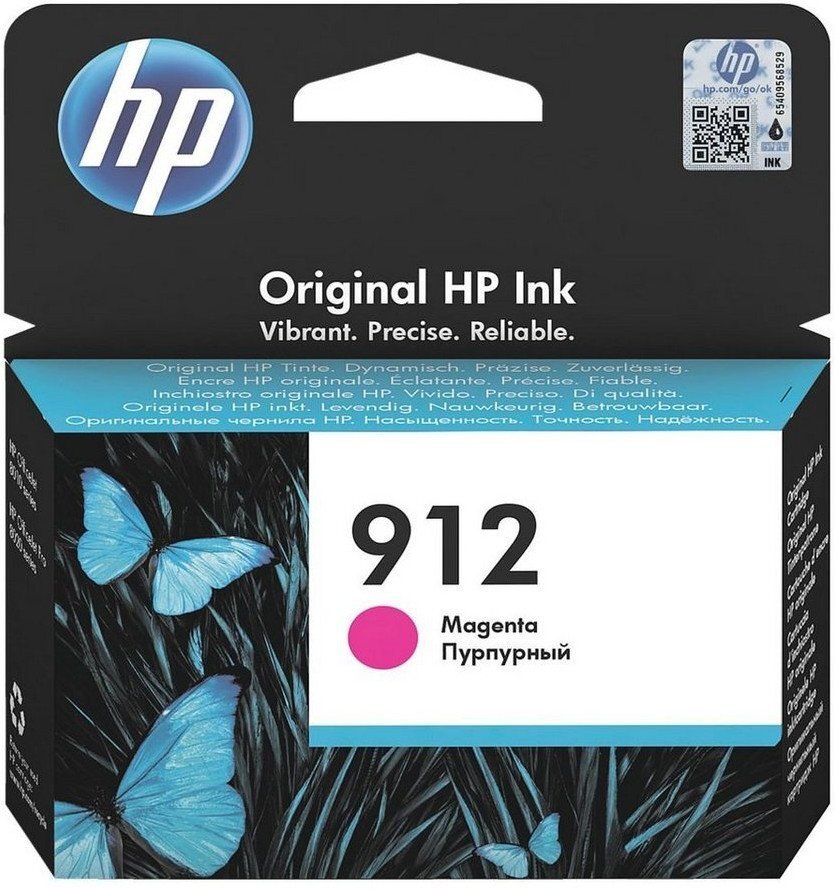 Картридж струйный HP 912 Magenta Original Ink Cartridge (3YL78AE) фото 