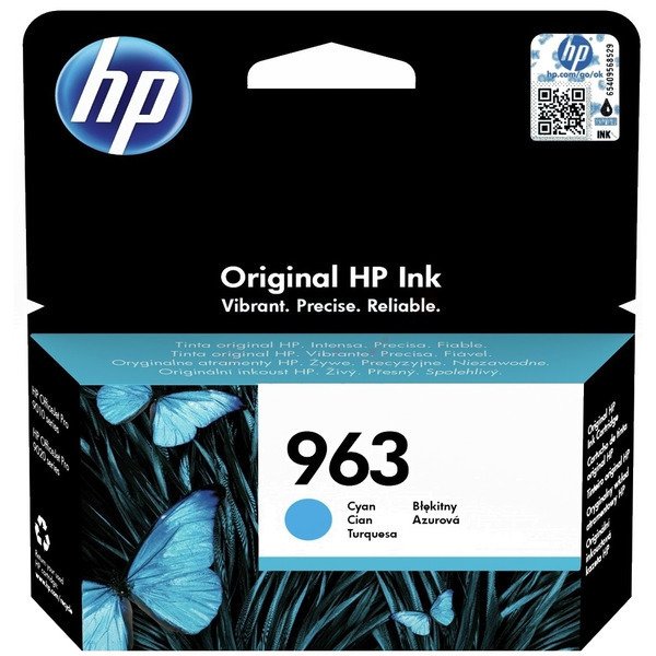  Картридж струменевий HP 963 Cyan Original Ink Cartridge (3JA23AE) фото