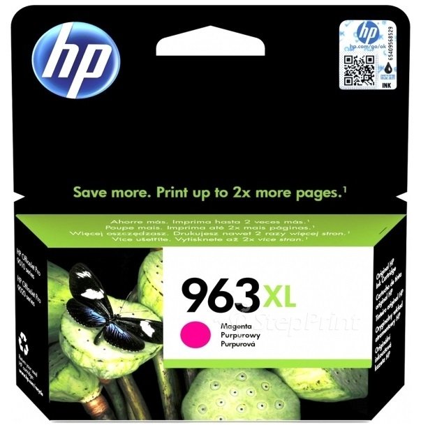 Картридж струйный HP 963XL High Yield Magenta Original Ink Cartridge (3JA28AE) фото 