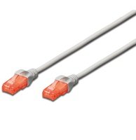 Патч-корд DIGITUS CCA CAT 6 UTP, 10м, AWG 26/7, PVC, Grey
