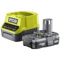 Акумулятор та зарядний пристрій Ryobi ONE+ RC18120-113, 1.3 Аг, 18В (5133003354)