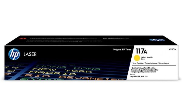 Акція на Картридж лазерный HP 117A Yellow (W2072A) від MOYO