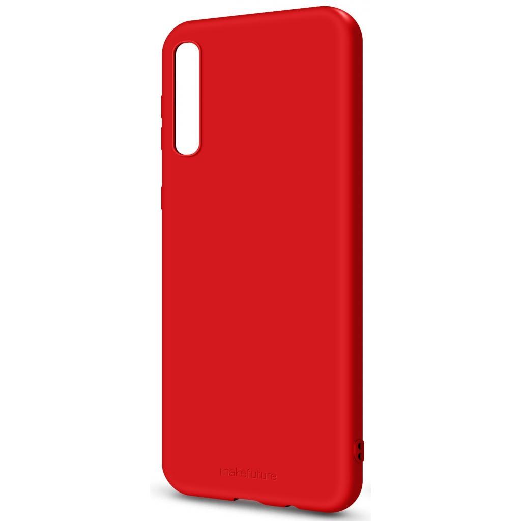 Чехол MakeFuture для Galaxy A50 Red Flex Case (Soft-touch TPU) фото 1