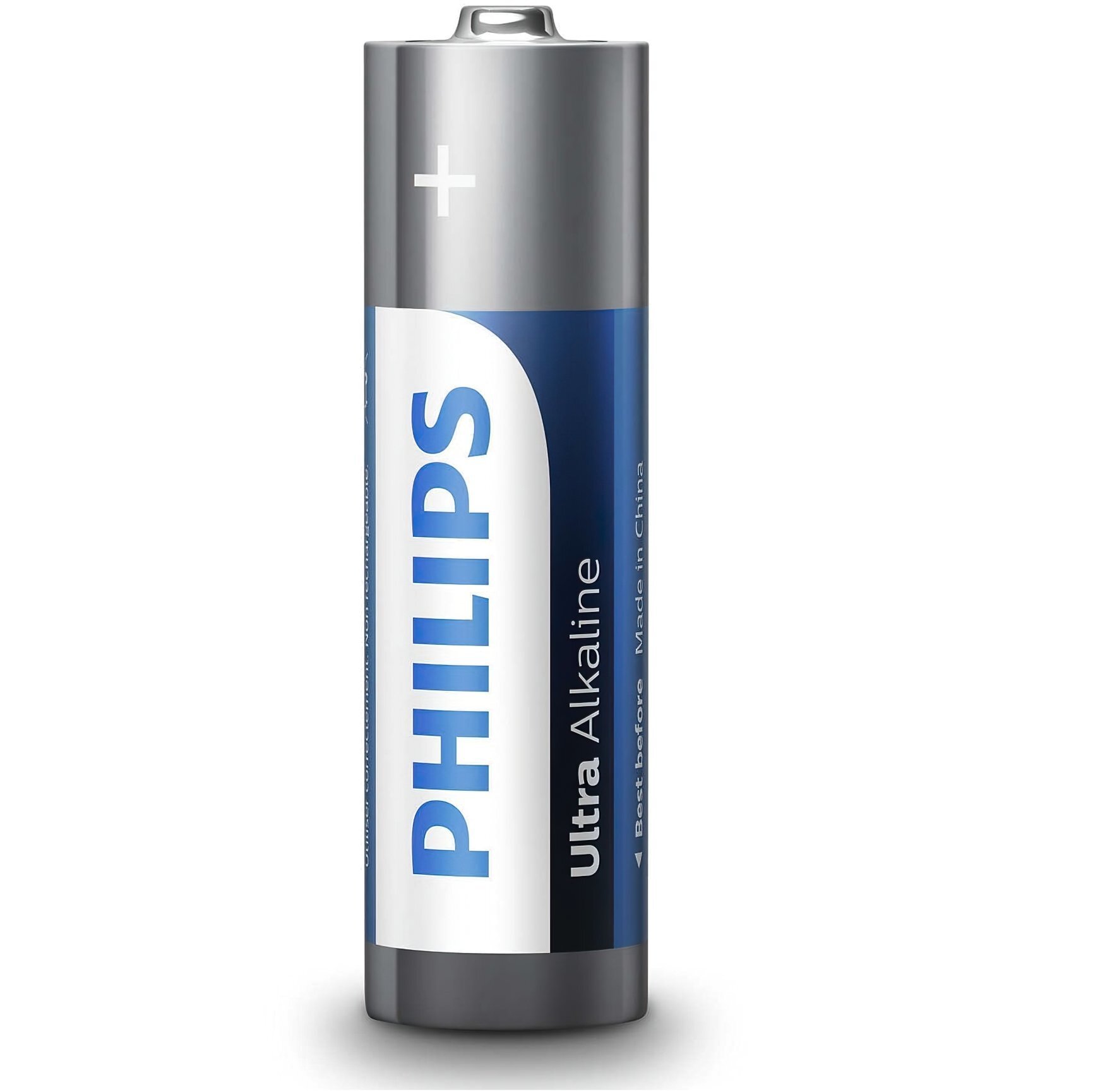 Батарейка Philips Ultra Alkaline AA BLI 4 (LR6E4B/10) фото 1