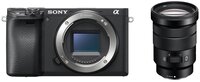  Фотоапарат SONY Alpha a6400+E PZ 18-105 mm f/4.0 G OSS (ILCE6400PZ.CEC) 