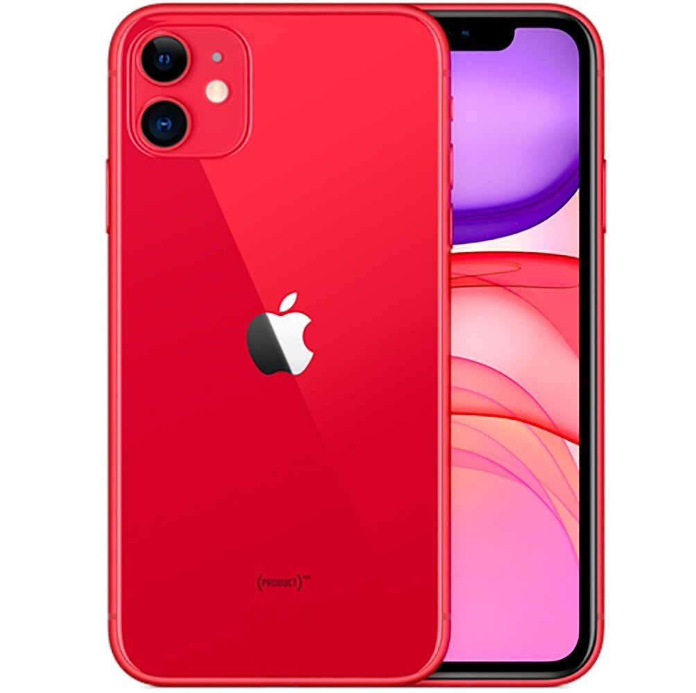Смартфон Apple iPhone 11 64GB (PRODUCT) RED (slim box) (MHDD3)фото1