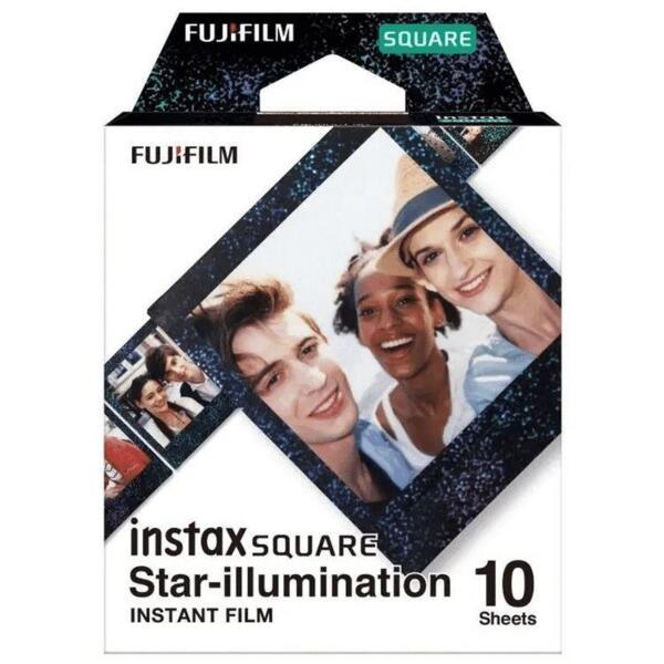 

Фотобумага Fujifilm INSTAX SQUARE STAR ILLUMI (86х72мм 10шт)