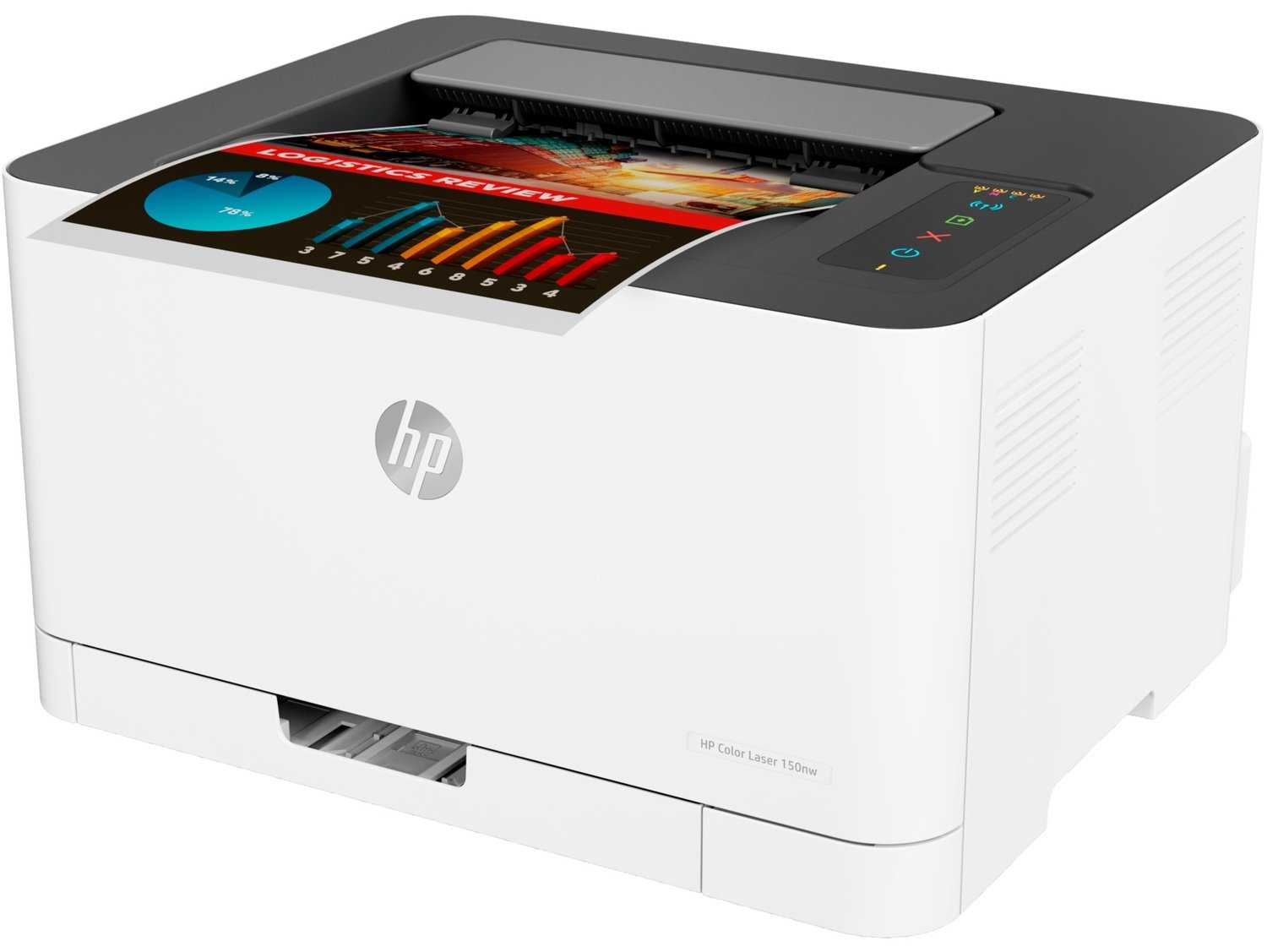 Принтер лазерный HP Color Laser 150nw с Wi-Fi (4ZB95A) фото 