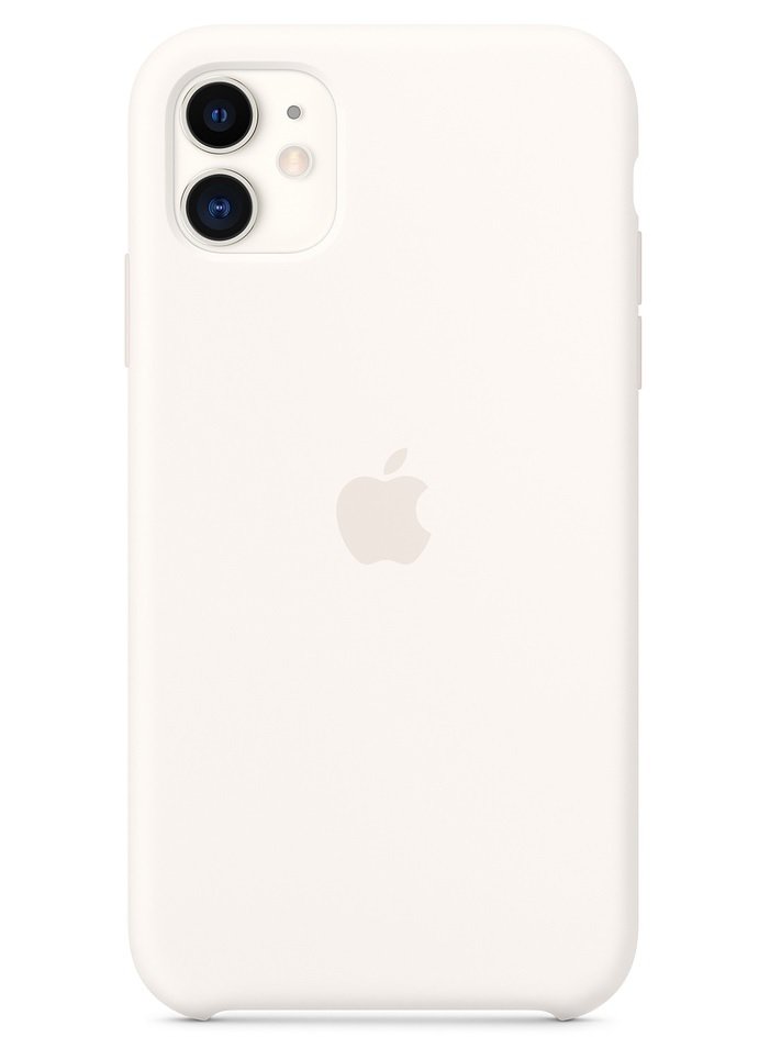  Чохол Apple для iPhone 11 Silicone Case White (MWVX2ZM/A) фото
