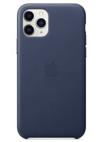  Чохол Apple для iPhone 11 Pro Leather Case Midnight Blue (MWYG2ZM/A) 