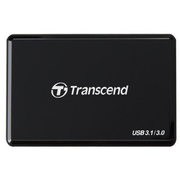 Кардридер Transcend USB 3.1 RDF9K2 Black (TS-RDF9K2)